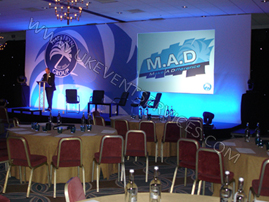 hotel stage hire